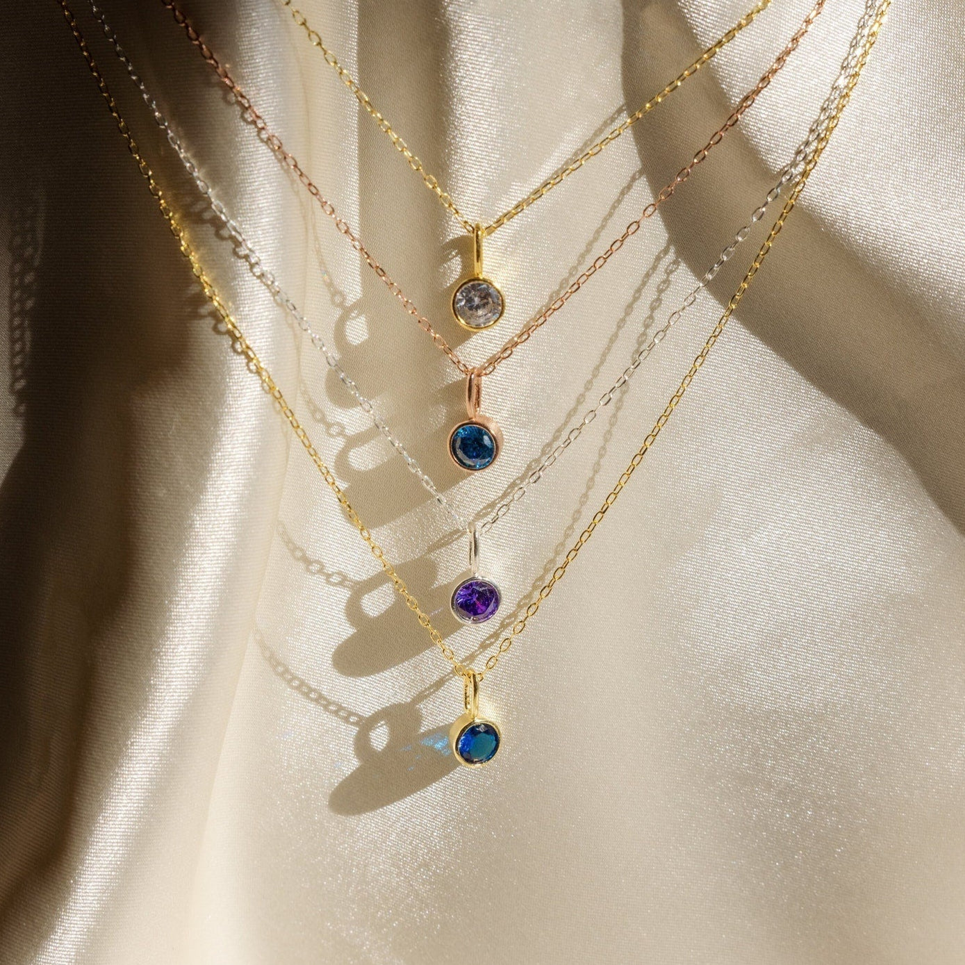 Embrace Your Birthstone with Our Dainty Birthstone Necklace